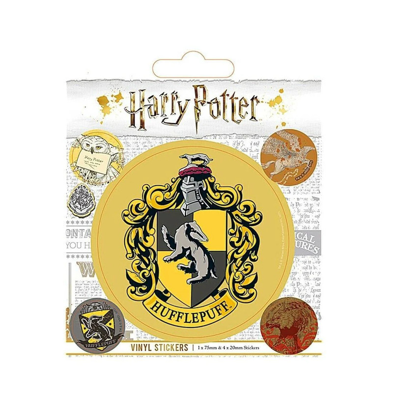 Harry Potter - Hufflepuff Vinyl Sticker Pack - أكسسوار